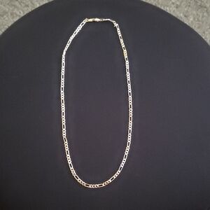 Elegant Yellow Gold Plated Chain Necklace 20 inches NWOT